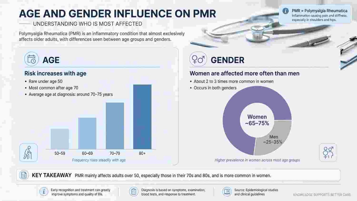 Age And Gender Influence On PMR