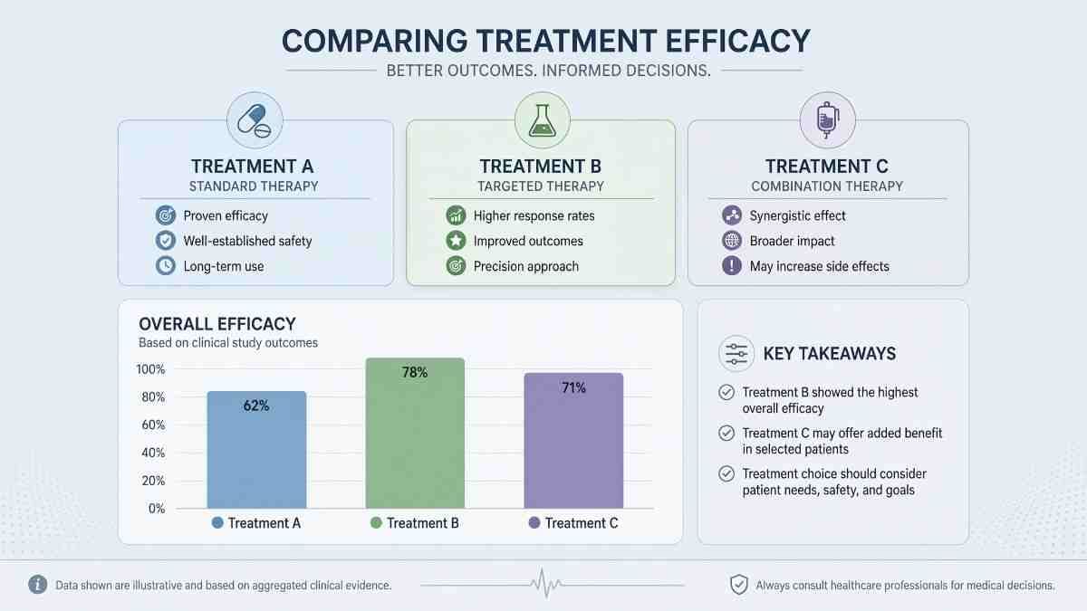 Comparing Treatment Efficacy
