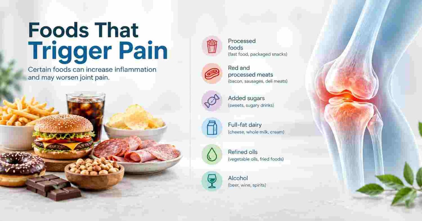 Foods That Trigger Pain
