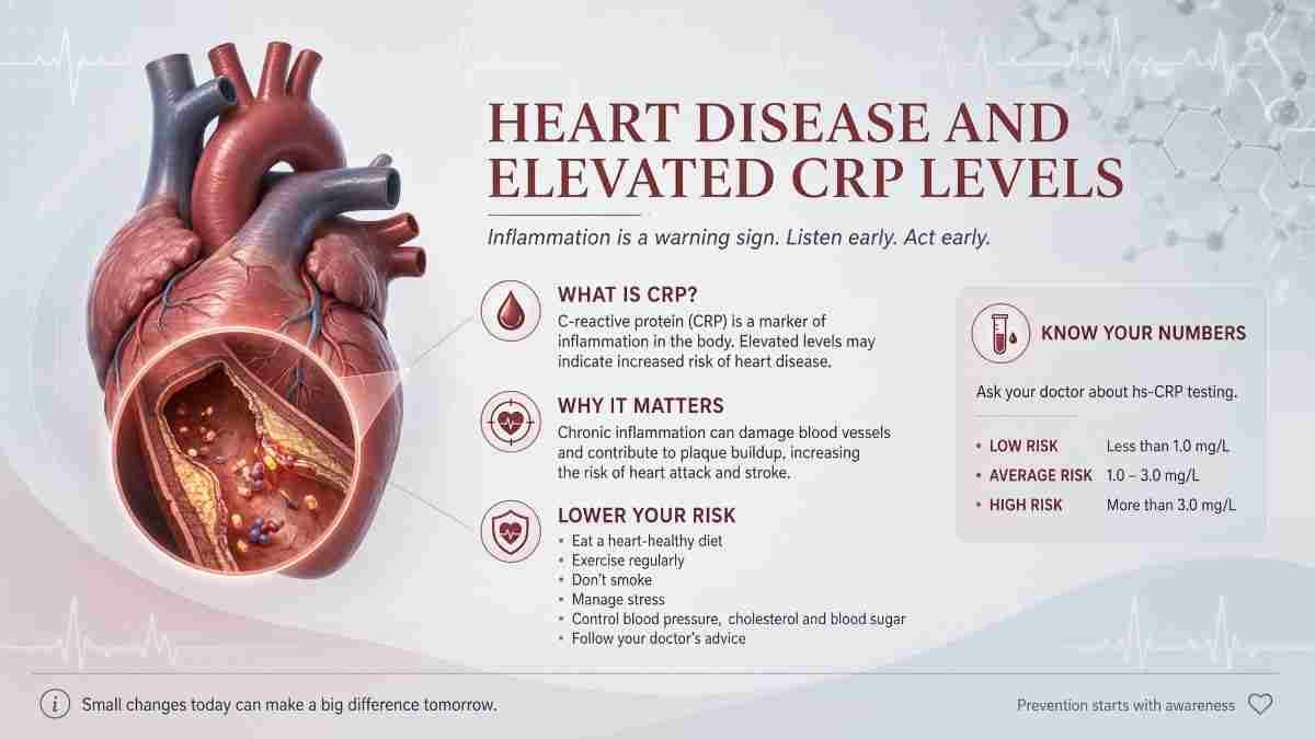 Heart Disease And Elevated CRP Levels
