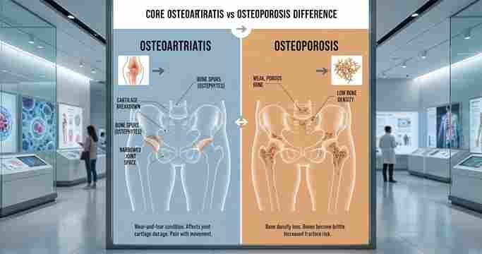 Key Takeaways And Difference Between Osteoporosis And Osteoarthritis