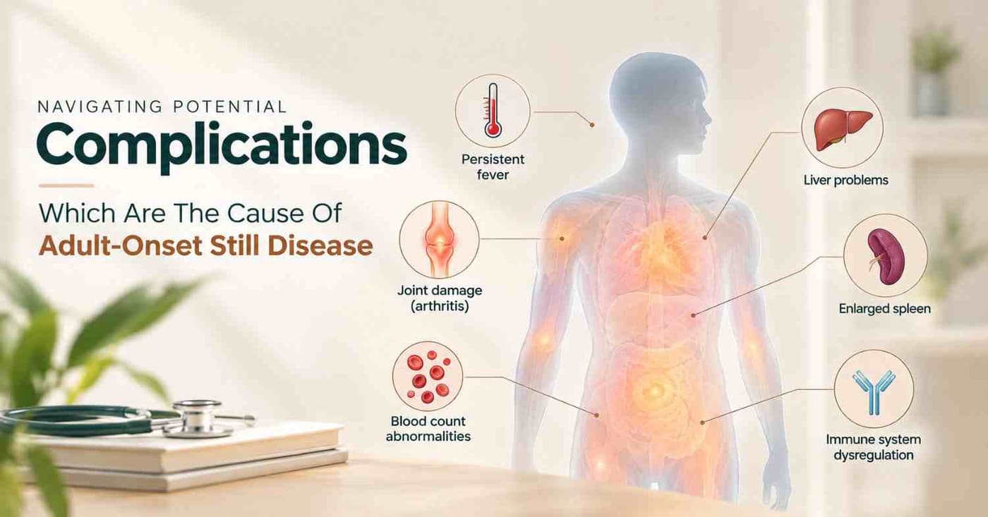 Navigating Potential Complications Which Are The Cause Of Adult-Onset Still Disease