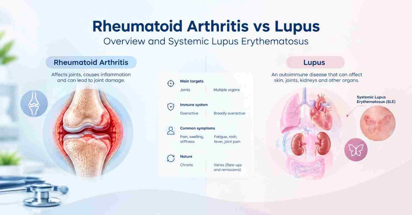 Rheumatoid Arthritis Vs Lupus Overview And Systemic Lupus Erythematosus