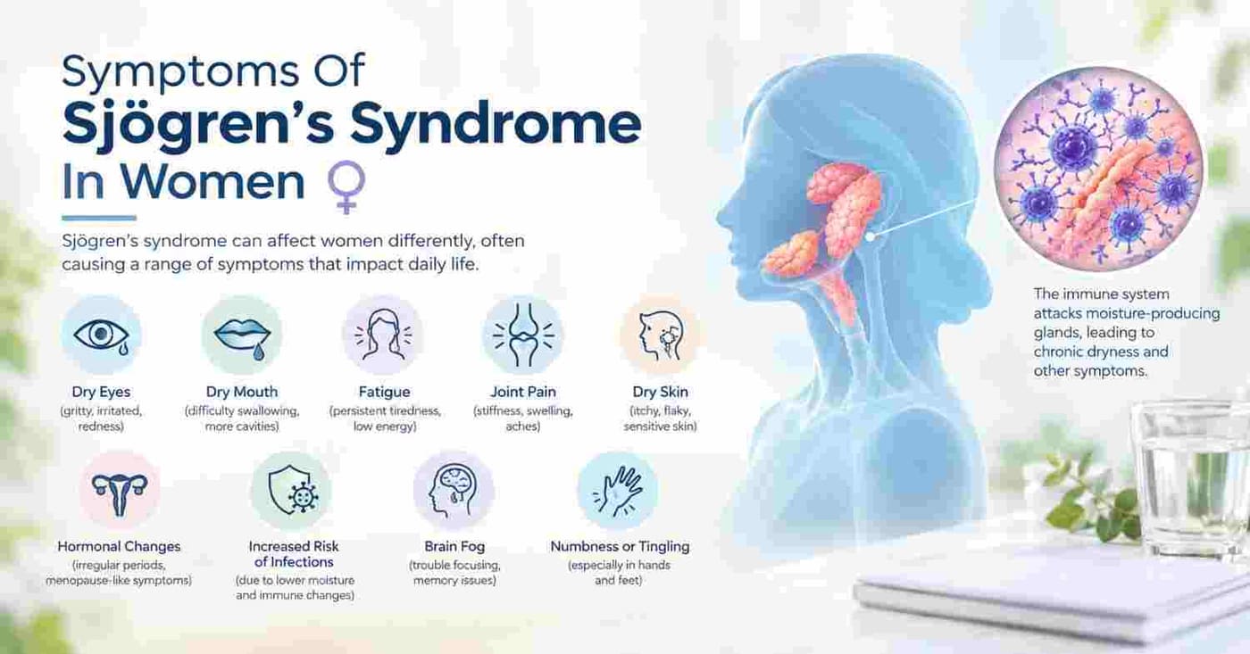 Symptoms Of Sjögren's Syndrome In Women
