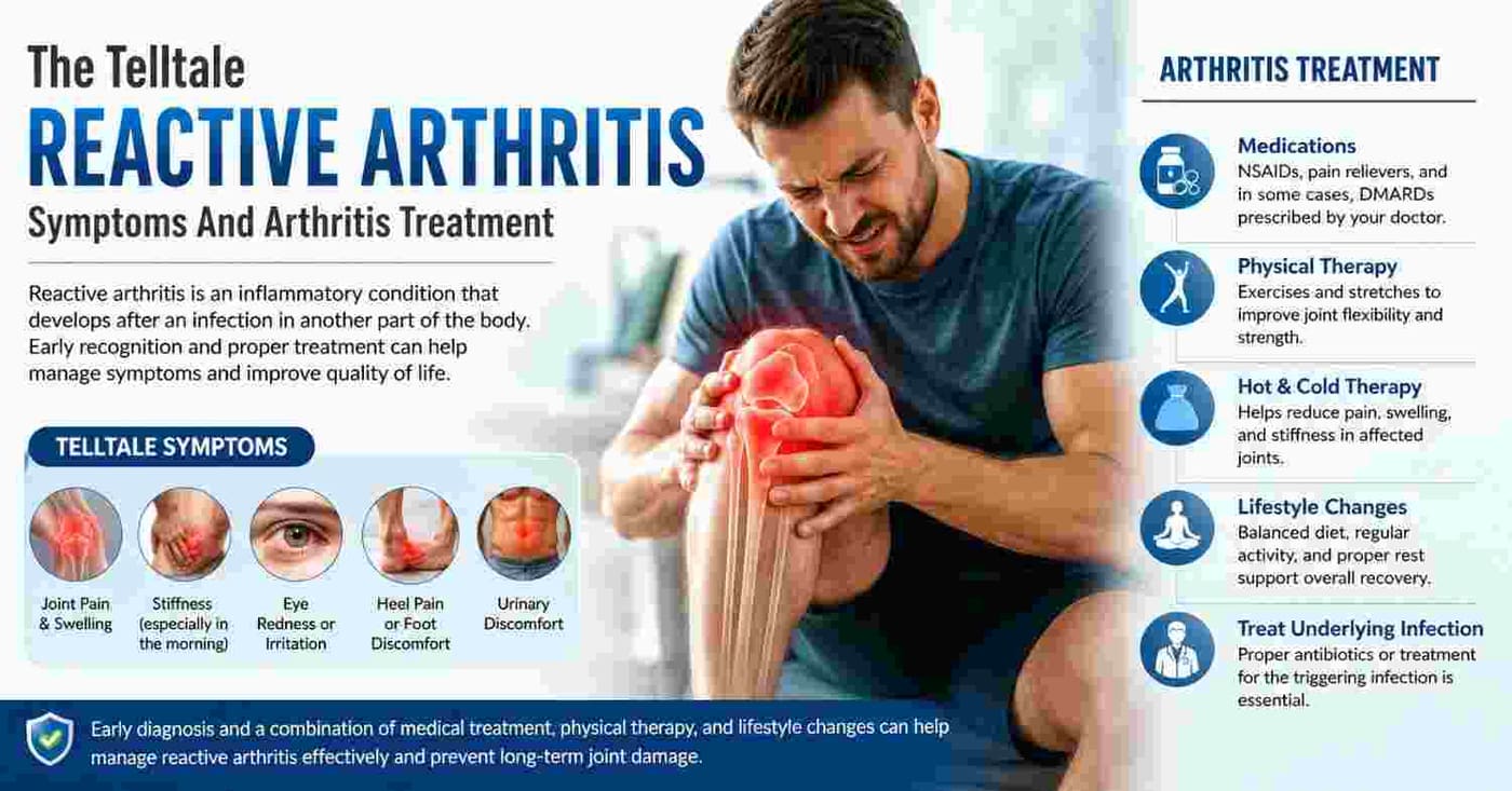 The Telltale Reactive Arthritis Symptoms And Arthritis Treatment