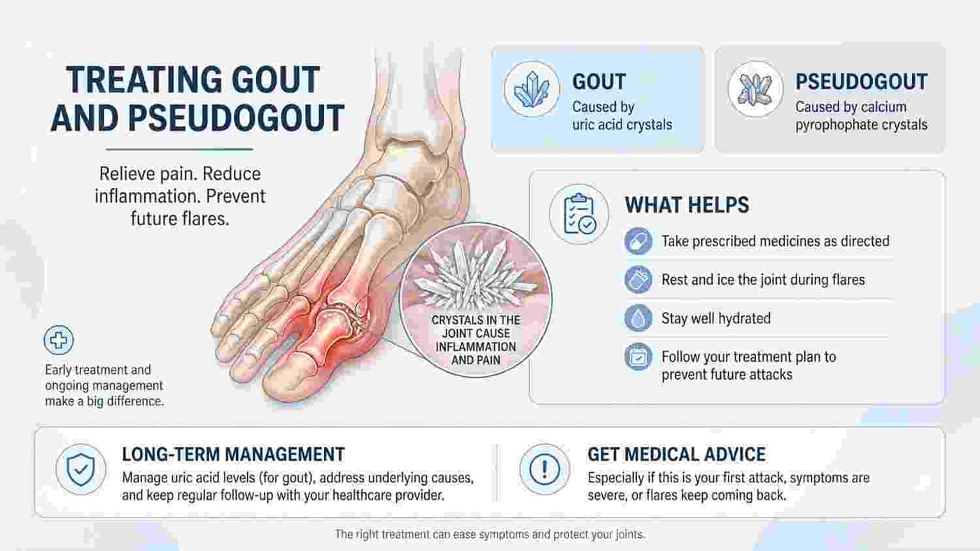 Treating Gout And Pseudogout
