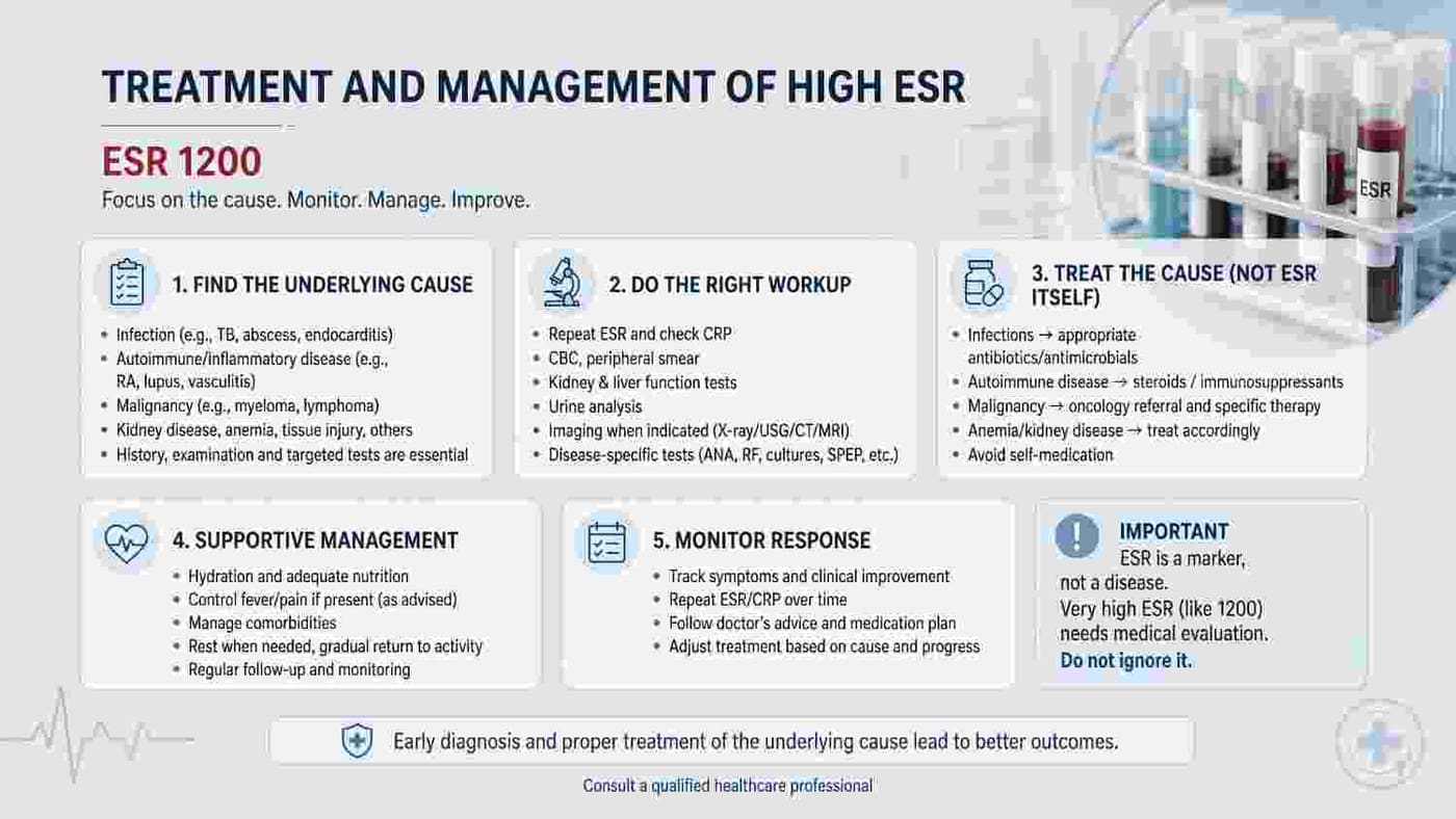 Treatment And Management Of High ESR
