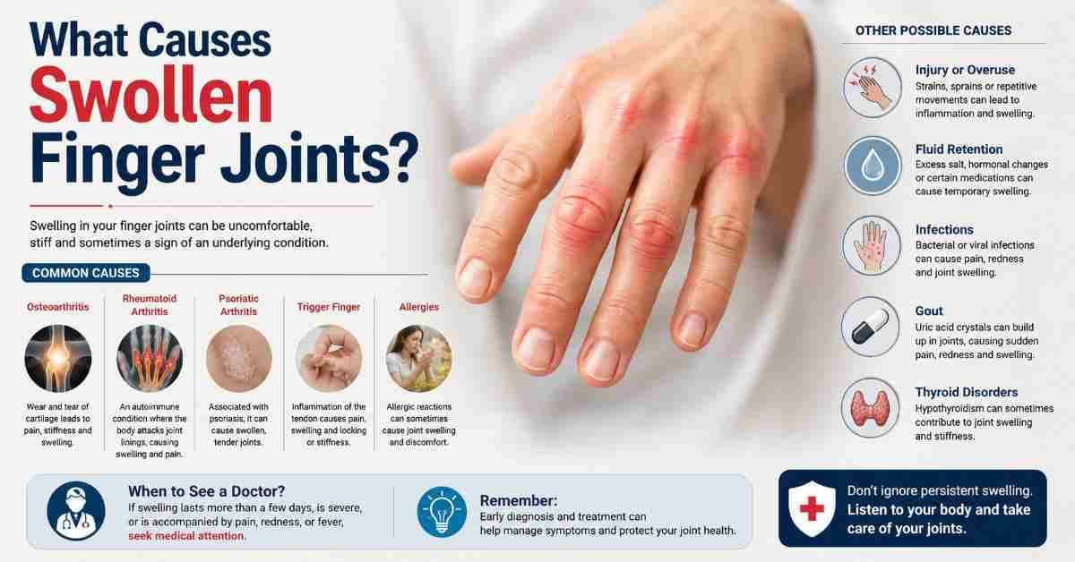 What Causes Swollen Finger Joints?
